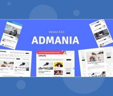 Admania – Adsense WordPress Theme