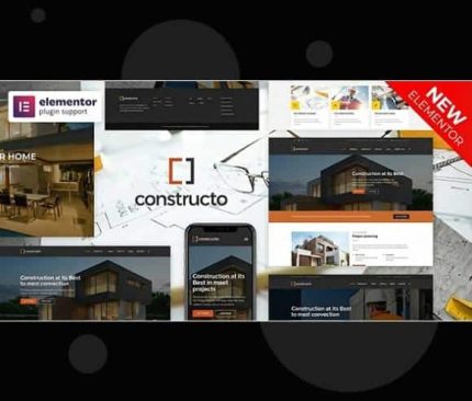 Constructo - Construction WordPress Theme