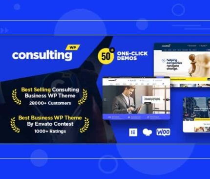 Consulting - Business, Finance WordPress Theme