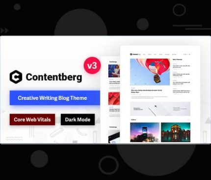 Contentberg - Content Marketing & Personal Blog for WordPress