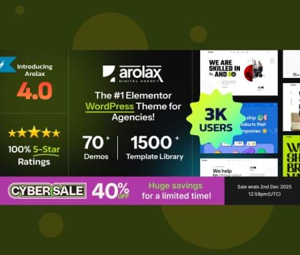Gpl Theme Arolax Creative Digital Agency Theme