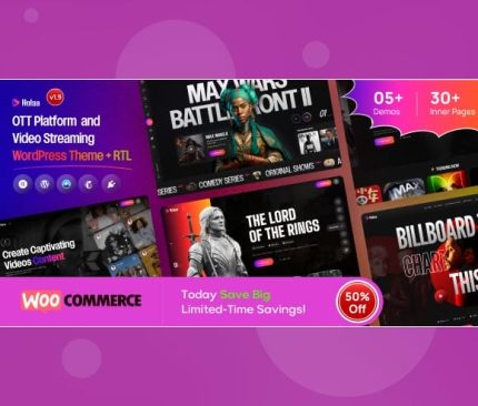 Gpl-Theme-Holaa-OTT-Platform-and-Video-Streaming-WordPress-Theme-RTL