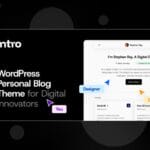 Gpl Theme Intro - Personal Digital Blog WordPress Theme