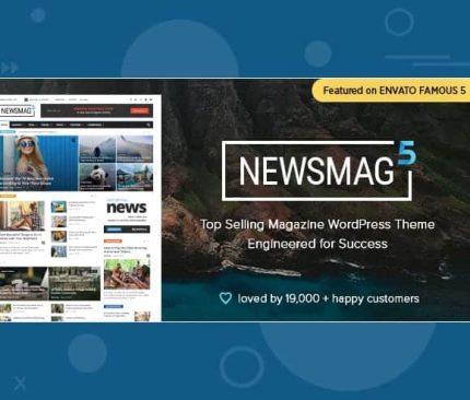 Gpl Theme Newsmag - Newspaper & Magazine WordPress Theme