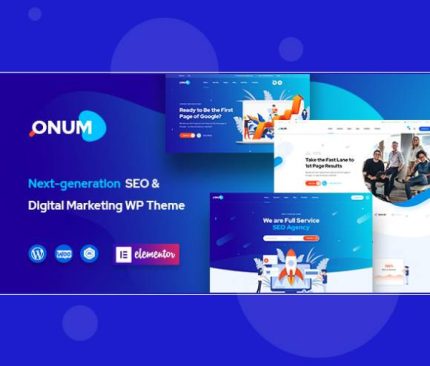 Gpl-Theme-Onum-SEO-Marketing-Elementor-WordPress-Theme