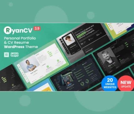 Gpl-Theme-RyanCV-–-Resume-WordPress-Theme