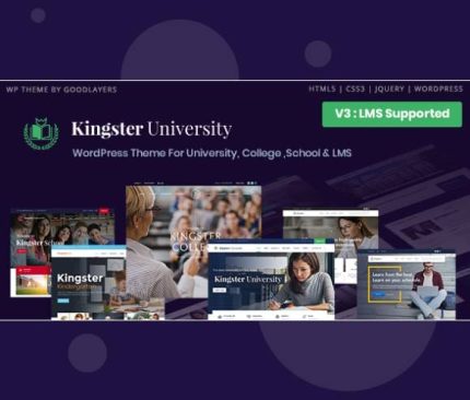 Gpl-ThemeKingster-Education-School-WordPress