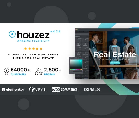 Gpl Houzez - Real Estate WordPress Theme