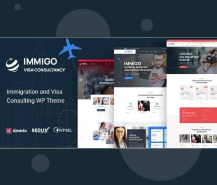 Immigo - immigration and Visa Consulting WordPress Theme