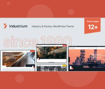 Industrium - Industry & Factory WordPress Theme