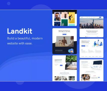 Landkit – WordPress Landing Page Theme