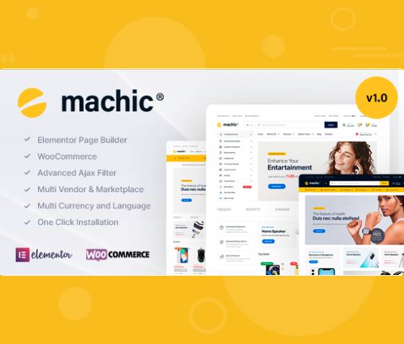 Machic - Electronics Store WooCommerce Theme