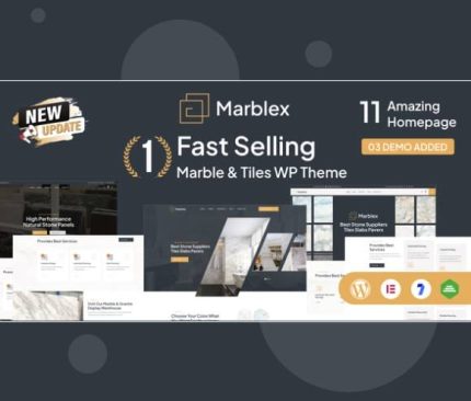 Marblex - Marble & Tiles WordPress Theme
