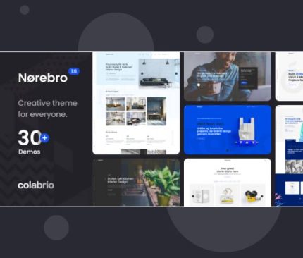 Norebro - Creative Portfolio Theme for Multipurpose Usage