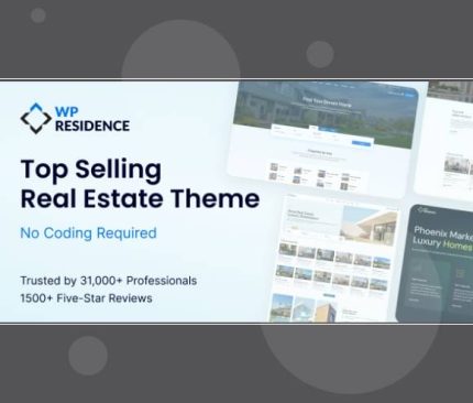 Residence Real Estate WordPress Theme