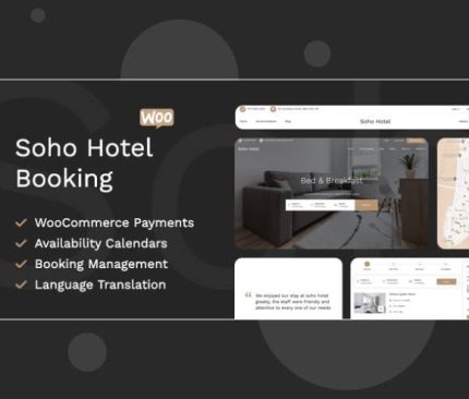 Soho Hotel Booking Calendar For WordPress