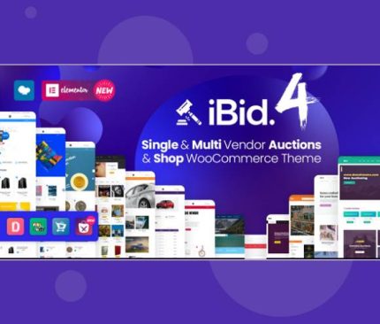iBid - Multi Vendor Auctions WooCommerce Theme