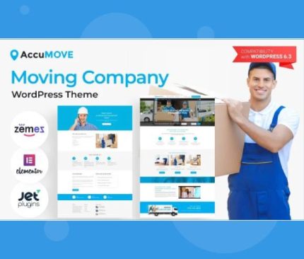 AccuMOVE! – Moving Company Responsive WordPress Theme