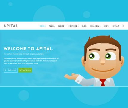 Apital - Corporate Business WordPress Theme