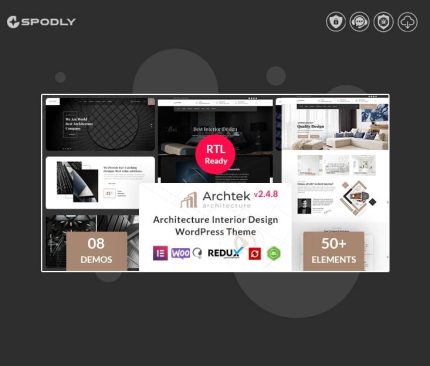 Archtek – Responsive Modern WordPress Theme