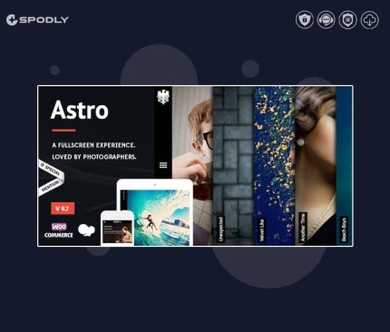 Astro – Photography WordPress Theme