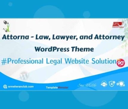Attorna – Law, Lawyer, and Attorney WordPress Theme