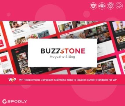 Buzz Stone - Magazine & Viral Blog WordPress Theme