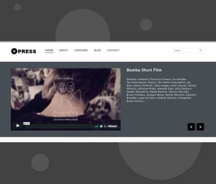 Dessign VPress Responsive WordPress Theme