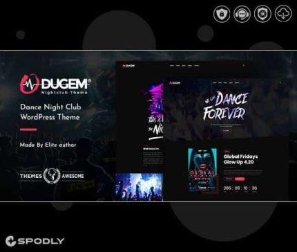 Dugem - Dance Night Club WordPress Theme