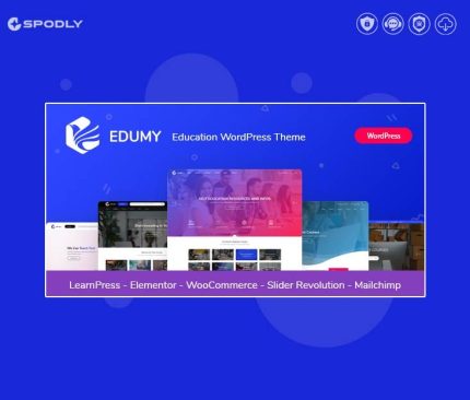Edumy - LMS Online Education Course WordPress Theme