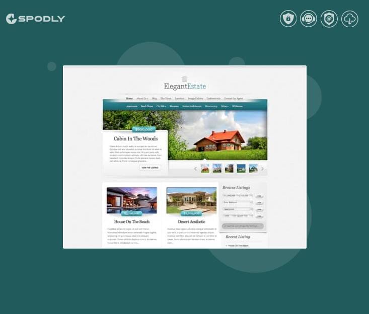 Elegant Themes ElegantEstate WordPress Theme