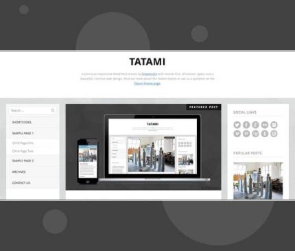 Elmastudio Tatami WordPress Theme