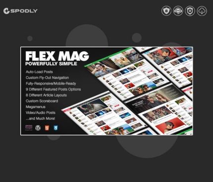 Flex Mag - Responsive WordPress News Theme