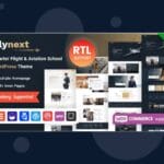 Flynext - Multipurpose Aviation WordPress Theme + RTL (full)