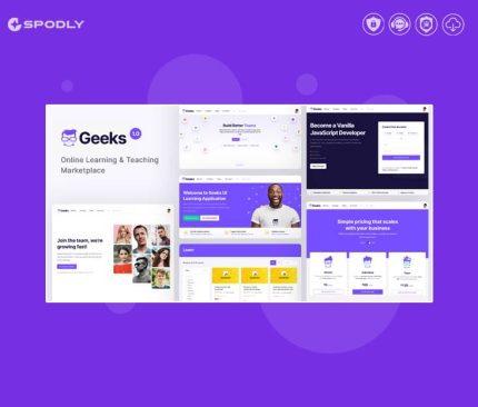 Geeks – Online Learning Marketplace WordPress Theme