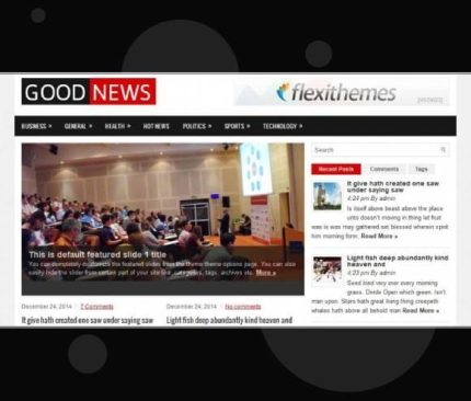 Goodnews – Responsive WordPress News - Magazine
