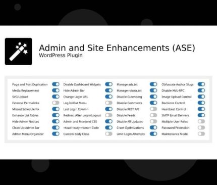 Gpl-Admin-and-Site-Enhancements-ASE