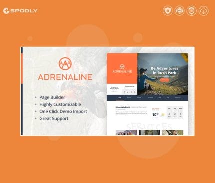 Gpl-Adrenaline-WordPress-Theme