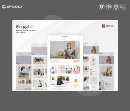 Gpl-Bloggable-–-Modern-Blog-Elementor-Template-Kit