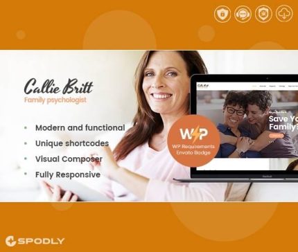 Gpl-Callie-Britt-Family-Counselling-Psychology-WordPress-Theme
