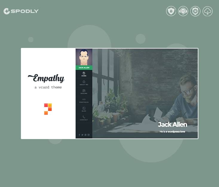 Gpl Empathy – Animated vCard WordPress Theme Gpl-Empathy-–-Animated-vCard-WordPress-Theme