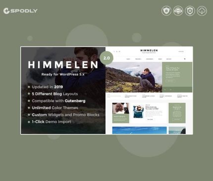 Gpl-Himmelen-Personal-Minimal-WordPress-Blog-Theme