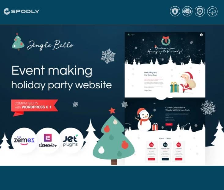 Gpl-Jingle-Bells-–-Event-Making-Holiday-Party-Website-WordPress-Theme