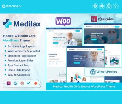 Gpl-Medilax-–-Medical-Service-Health-Clinic-Doctor-WordPress-Theme
