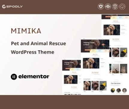 Gpl-Mimika-–-Pet-and-Animal-Rescue-One-Page-WordPress-Theme.
