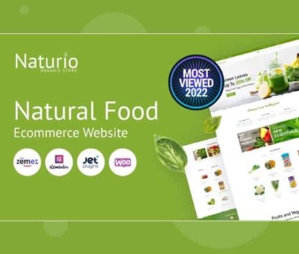 Gpl-Naturio-Food-Store-Template-WooCommerce-Theme