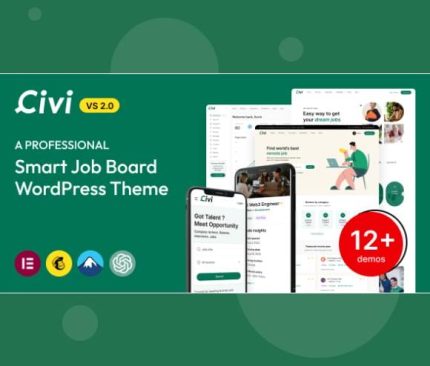 Gpl-Theme-Civi-Job-Board-WordPress-Theme