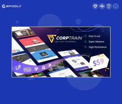 Gpl Theme CorpTrain – Course Builder – Online Course Corporate Training WordPress Theme