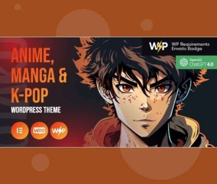 Gpl-Theme-Otaku-–-Anime-Manga-and-K-Pop-WordPress-Theme
