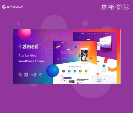 Gpl-Zimed-–-App-Landing-WordPress-Theme